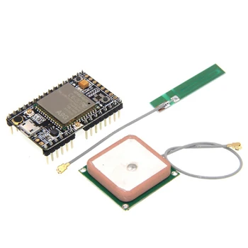 

diymore GPRS GPS A9G Core Board Module Pudding Development Board Quad-Band SMS Wireless Data Transmission IOT with Antenna