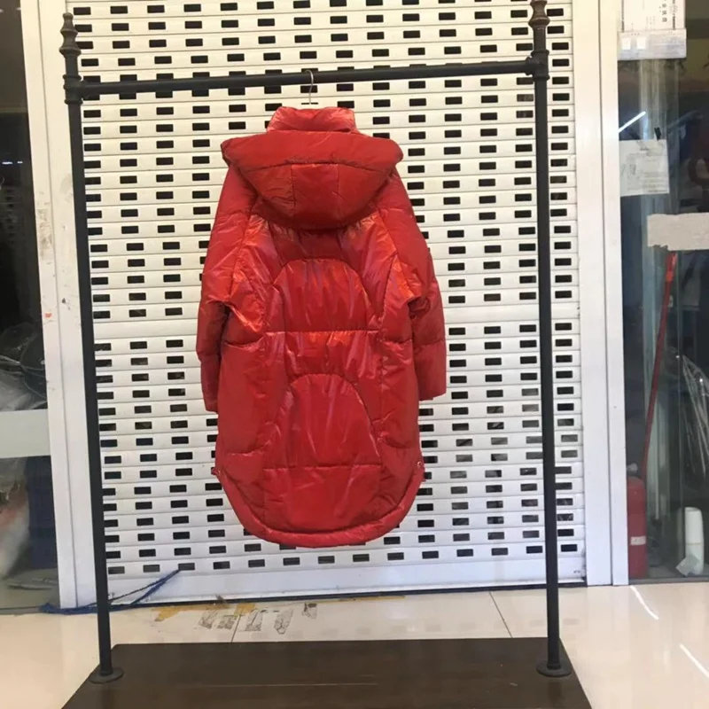 Autumn Winter Women Parkas Down Coat Jacket 80% Duck Down Lady Winter Loose Outerwear LF9131