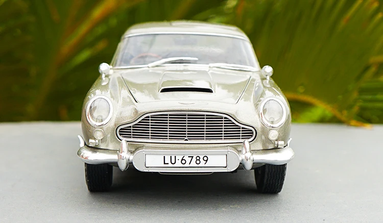 1:18 Масштаб Aston Martin DB5 007 версия фильма литая модель автомобиля игрушка для коллекции подарков игрушки для мальчиков
