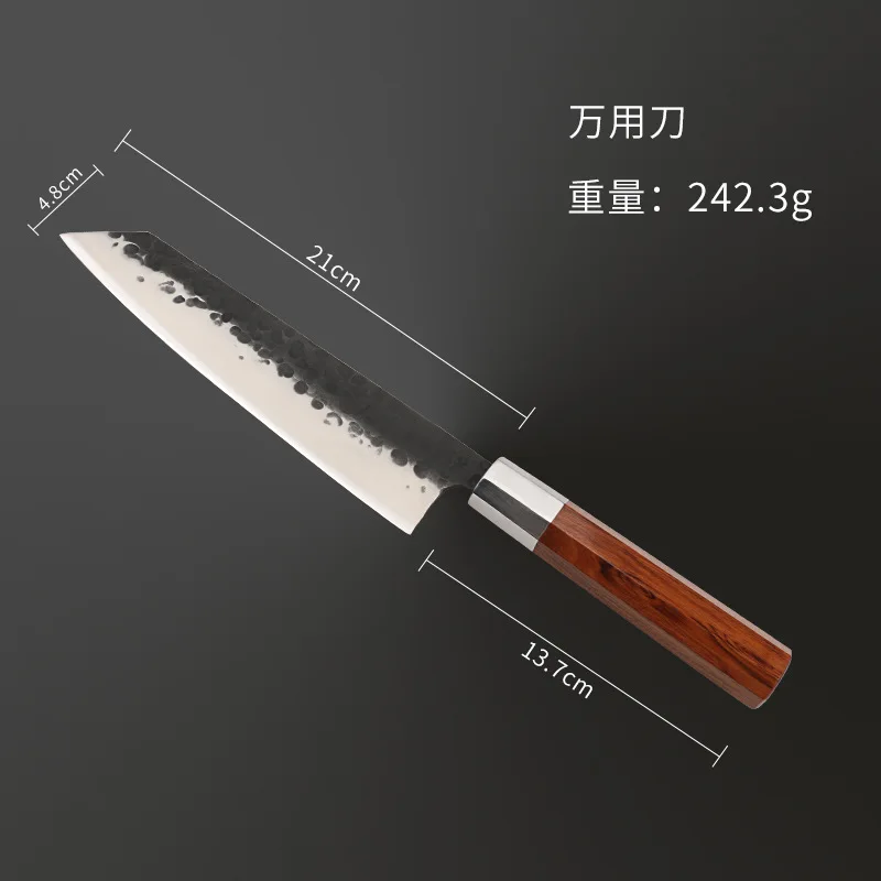 Японский кухонный нож острый мясной нож шеф-повара Кливер суши сашими нож - Цвет: Universal knife