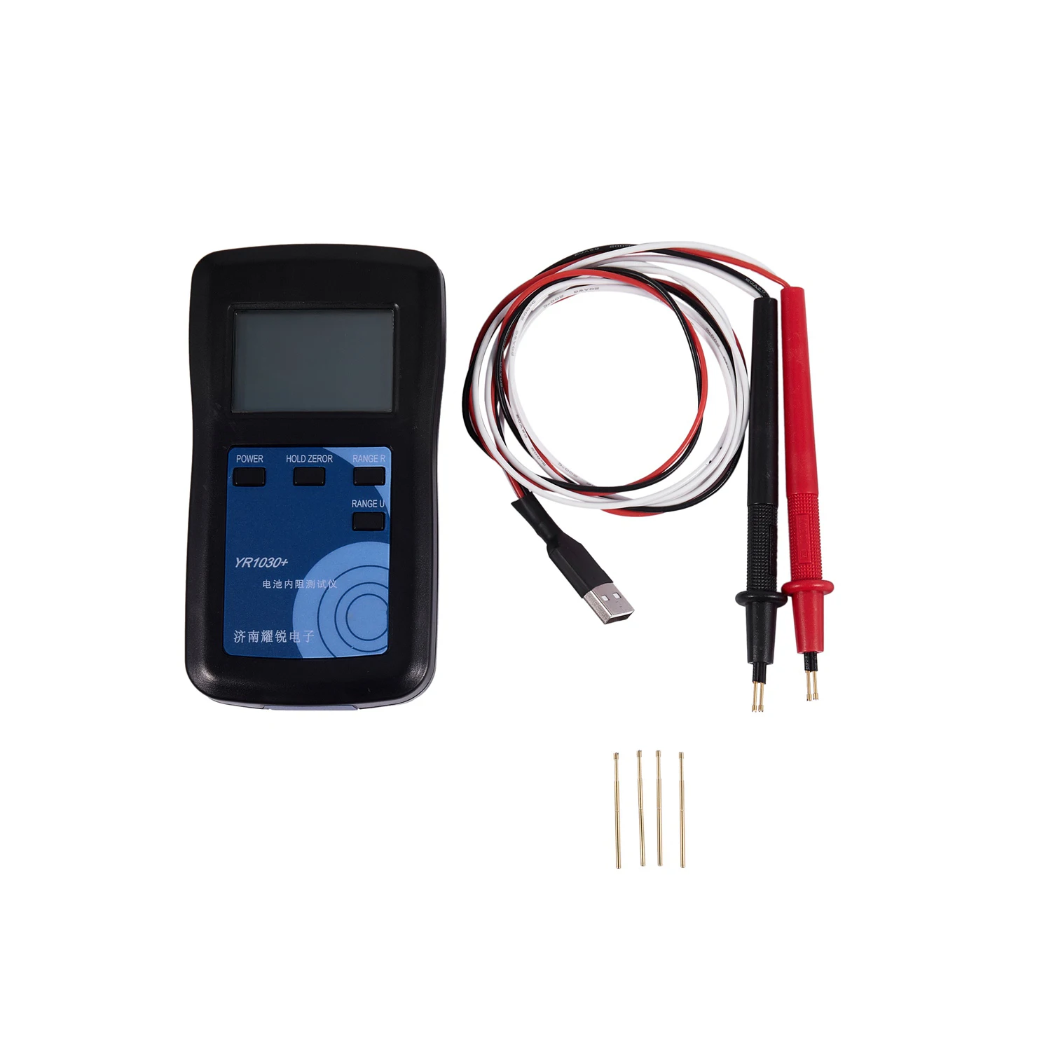 

BMBY-YR1030 High Precision 4 Wires Internal Resistance Tester for Li-Ion/ LiFePo4/ Ni-MH/Lead-Acid/Ni-Cd Battery