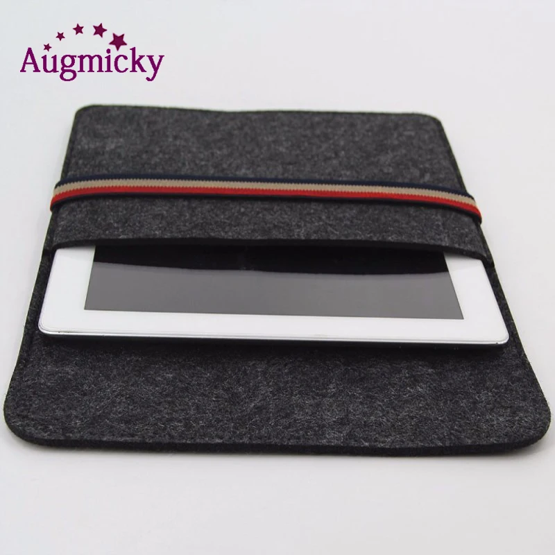 NEW Wool Felt Soft Sleeve Laptop Bag For Macbook Air Pro Retina 11 13 15 inch Notebook Tablet Carry Case Cover for HP Dell