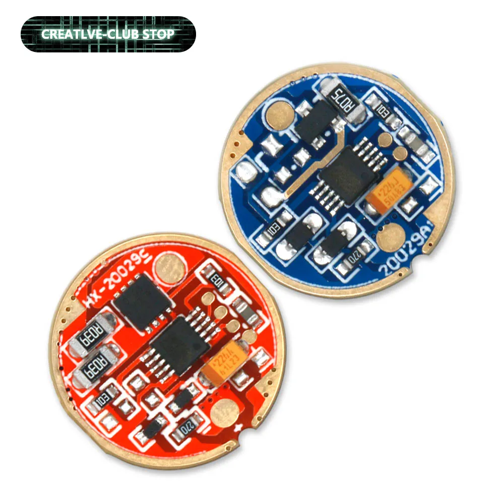 1pcs LED 드라이버 3W 5W 10W 18W 정전류 드라이버 17mm DC3-4V 헤드라이트 손전등 램프 구슬 5 모드/1 모드 변압기