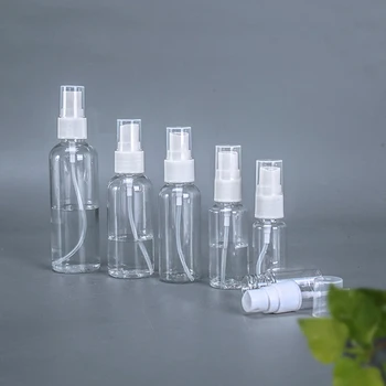 

1Pcs Transparent Empty Spray Bottles 30ml/50ml/100ml Plastic Mini Refillable Container Empty Cosmetic Containers