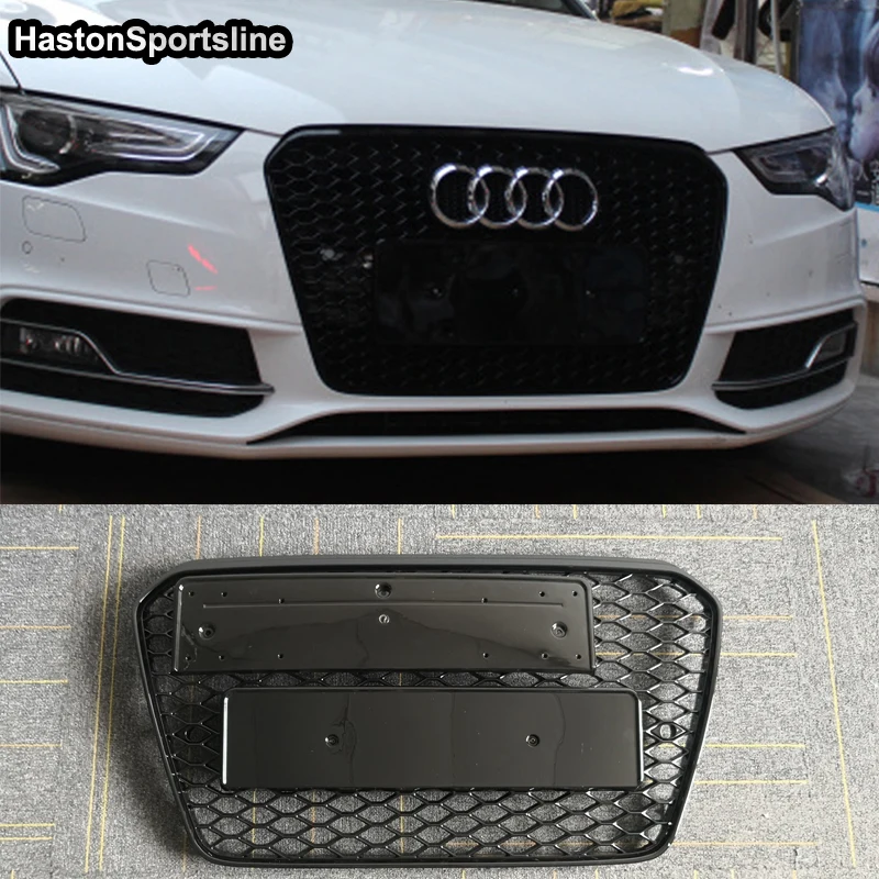 A5 RS5 S5 S line автомобильный передний бампер с сотовой решеткой гриль грили для Audi 2012