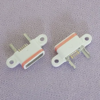 

100pcs USB charger Charging Port Dock Repair Replacement for Xiaomi Mi 4 Mi4 Charging Port Connector Socket black white