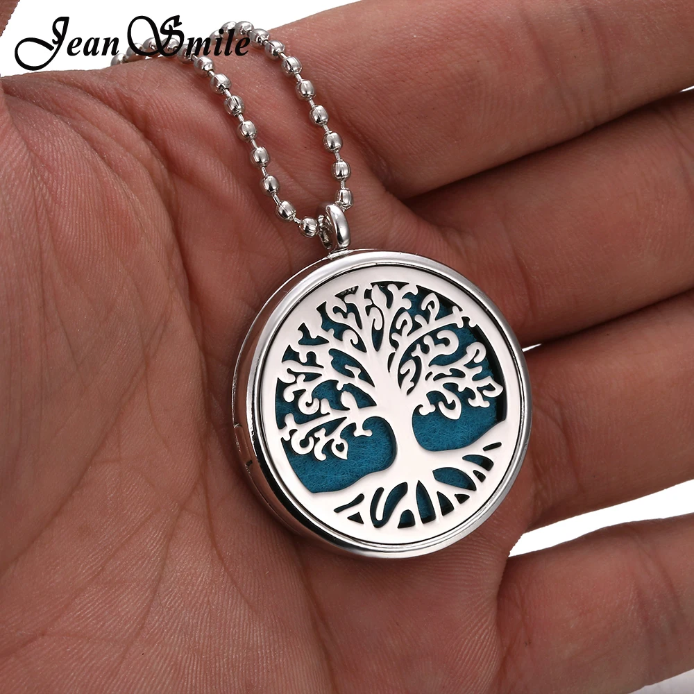 

DropShipping Diffuser Necklace Open Vintage Lockets Pendant Perfume Essential Oil Diffuser Aromatherapy Necklace with 10pcs Pads