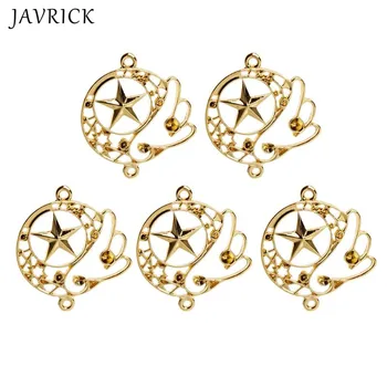 

5Pcs Magic Wing Star Blank Resin Frame Pendant Open Bezel Setting Jewelry Making