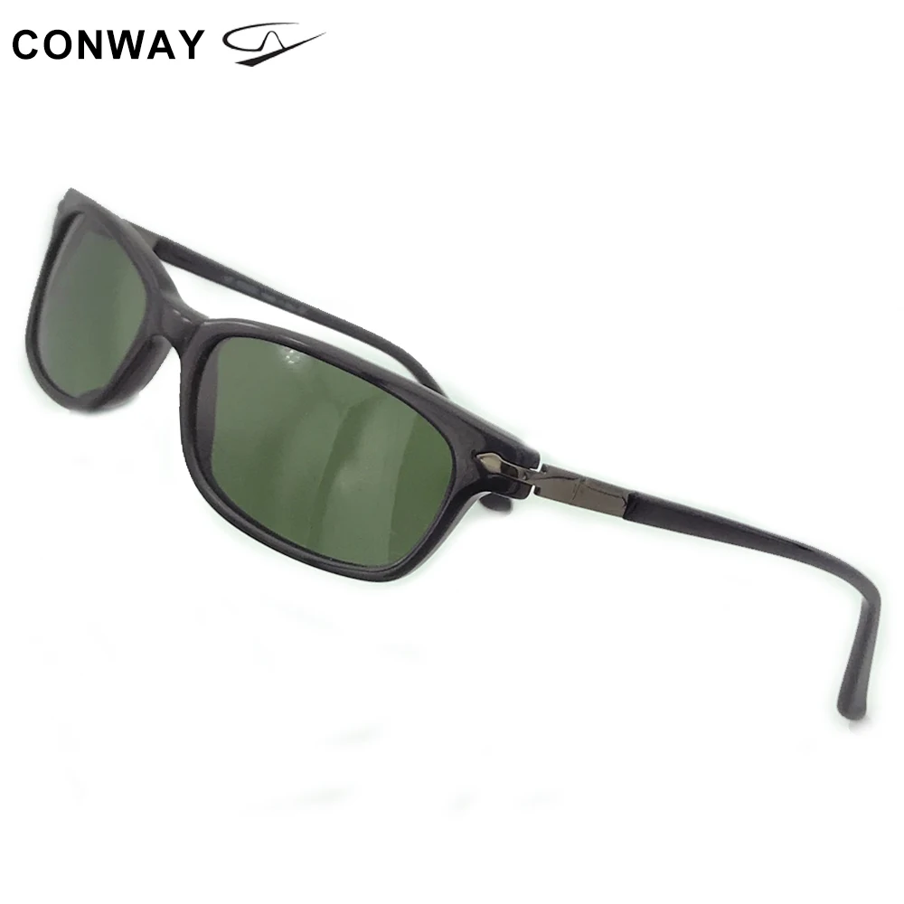 

Conway Ultra Thin Sunglasses for Women Rectangular Sun Glasses Small Head Spring Hinged Eyeglasses Shades Flexible Earpieces