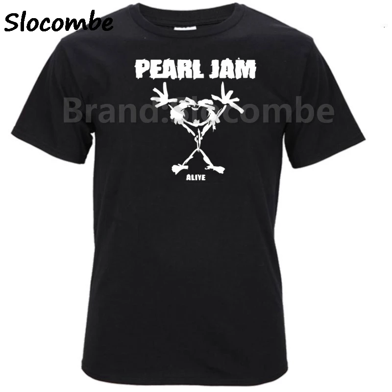 

New men's 3D printed short-sleeved t shirts,pure cotton,Pearl Jam T-shirt,straight tube,round collar,high quality Tee