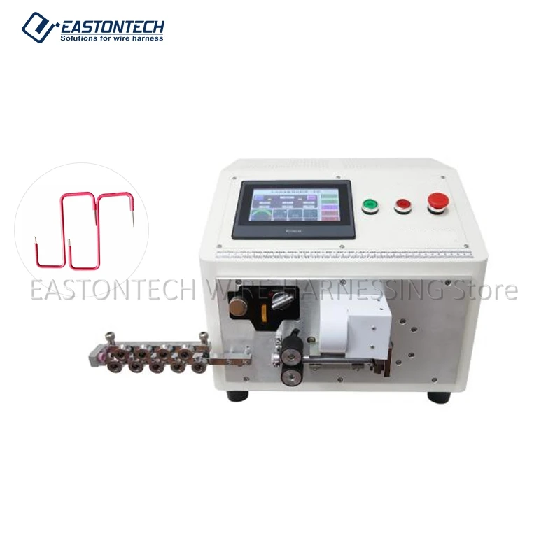 EASTONTECH EW-3065 Pengupasan Kabel Otomatis dan Mesin Bending Maks untuk 6mm2 Kawat Konduktor Tunggal