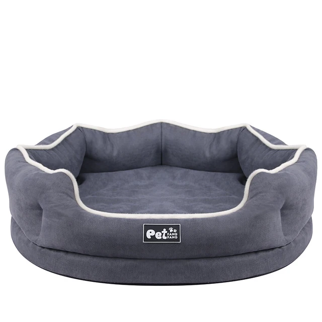 New Dog Cat Bed Solid Design Removable and Washable Autumn/Winter Warm Pet Bed 3