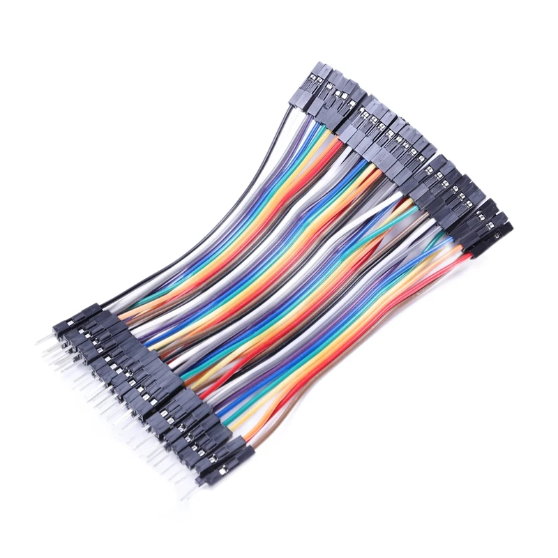 Кабель Dupont для макет Arduino 3X40 шт 10 см для мужчин и женщин