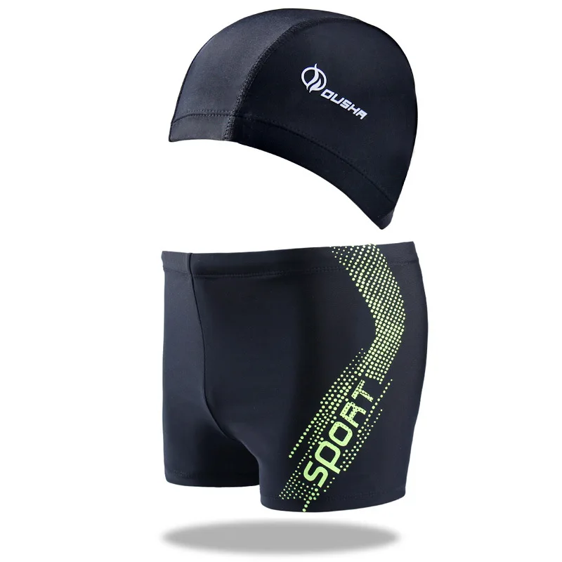 

Comfortable Swimming Trunks Men's Qi Leg Boxers Swimming Move-Bubble Hot Spring Large Size Only Swimming Trunks
