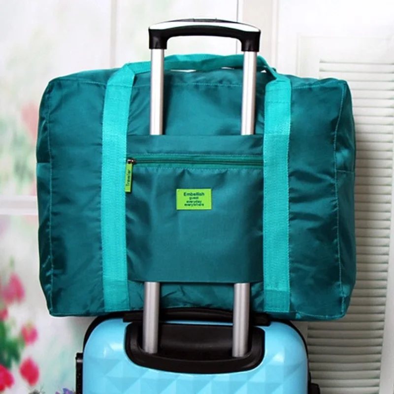 Portable Travel Bags Folding Unisex Large Capacity Bag Women Capacity Hand Luggage Business Trip Traveling Bags Water Proof 2023