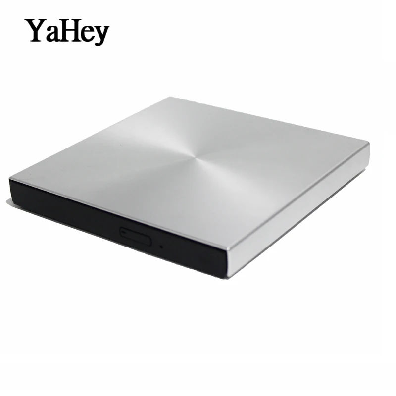 External DVD RW Burner Optical Drive DVD CD ROM Player USB3.0 CD RW Recorder Portable Drive For MacBook Laptop/Windows 7/8/10 - Цвет: dvd rw