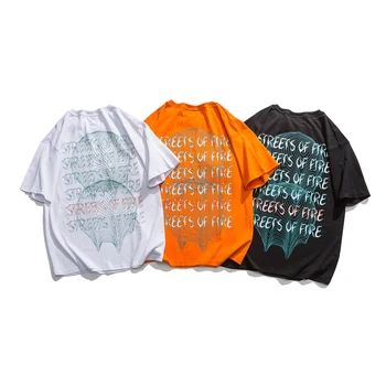 

2020 New Summer Japanese Harajuku Original Men's Trend Cartoon Printing Casual T-shirt High-quality Cotton M-2XL Tops