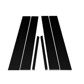 

B-Pillar Sticker Carbon Fiber Durable Decorate Your Car Personlized Sticker Practical Portable Sticker