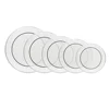 5Pcs Transparent Drum Heads (22", 16", 14", 13", 12") 6