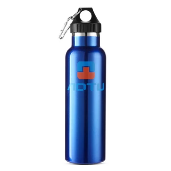 

600ml Sports Water Bottle Double Wall Insulated Stainless Steel Sports Water Bottle with Cleaning Brush Kit Camping Accessories