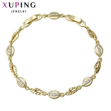 Xupingファッション新シンプルな女性ブレスレットゴールドカラーメッキ適切な女性のための最高品質のジュエリー74899(China)