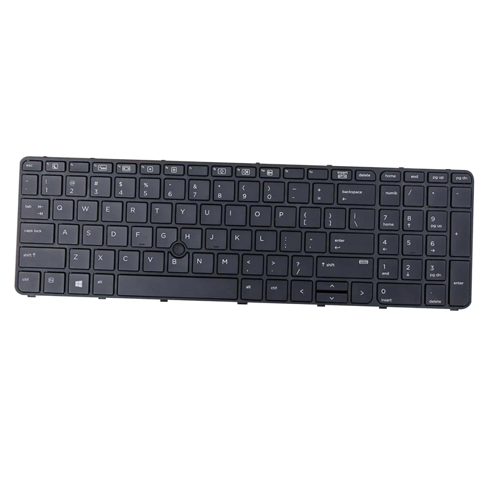 Американский Английский Qwerty Макет ноутбука Замена Keyobard для hp ProBook 650 G2 Клавиатура ноутбука с черной рамкой новое поступление