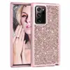 3 en 1 Corps Antichoc Pour Samsung Galaxy Note 20 Ultra Coque Note10 S10 S9 Plus Paillettes Armure Hybride PC Couverture En Silicone ► Photo 1/6