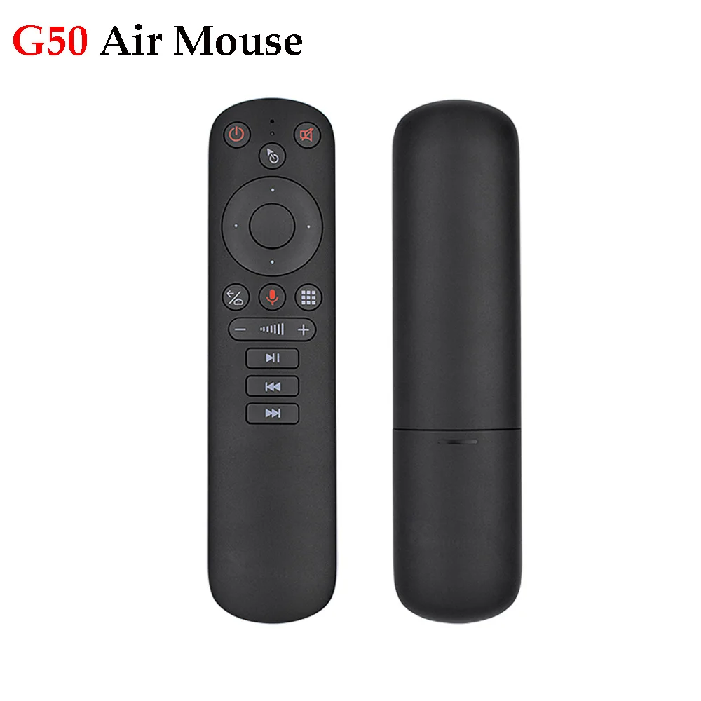 2020 novo g50 mouse de ar google voz microfone giroscópio 2.4g sem fio ir aprendizagem g50s controle remoto para android caixa tv