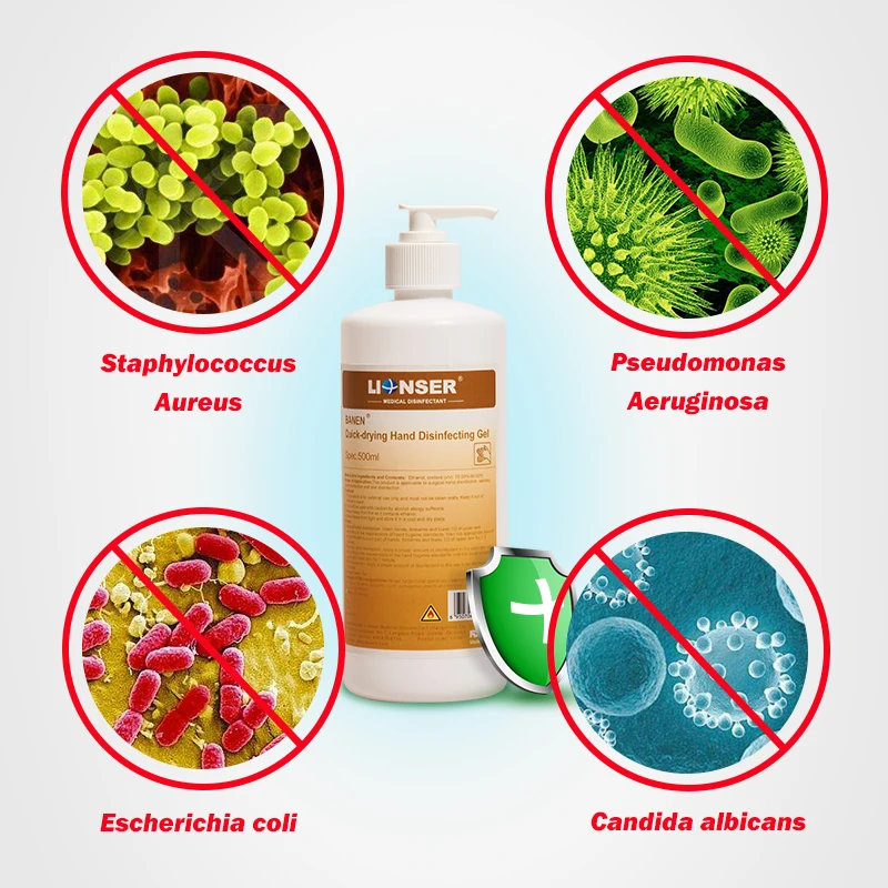 500 ml Hand Sanitizer 75% Alcohol Gel Desinfectante Hand Gel Desinfection Gel Hospital School Household Disinfectant Sanitiser 500 ml Hand Sanitizer 75% Alcohol Gel Desinfectante Hand Gel Desinfection Gel Hospital School Household Disinfectant Sanitiser