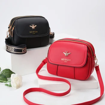 

2020 MINI PU Leather Shoulder Bags For Women Fashion Flap Bags Messenger Brand Design Crossbody Bag Female Travel
