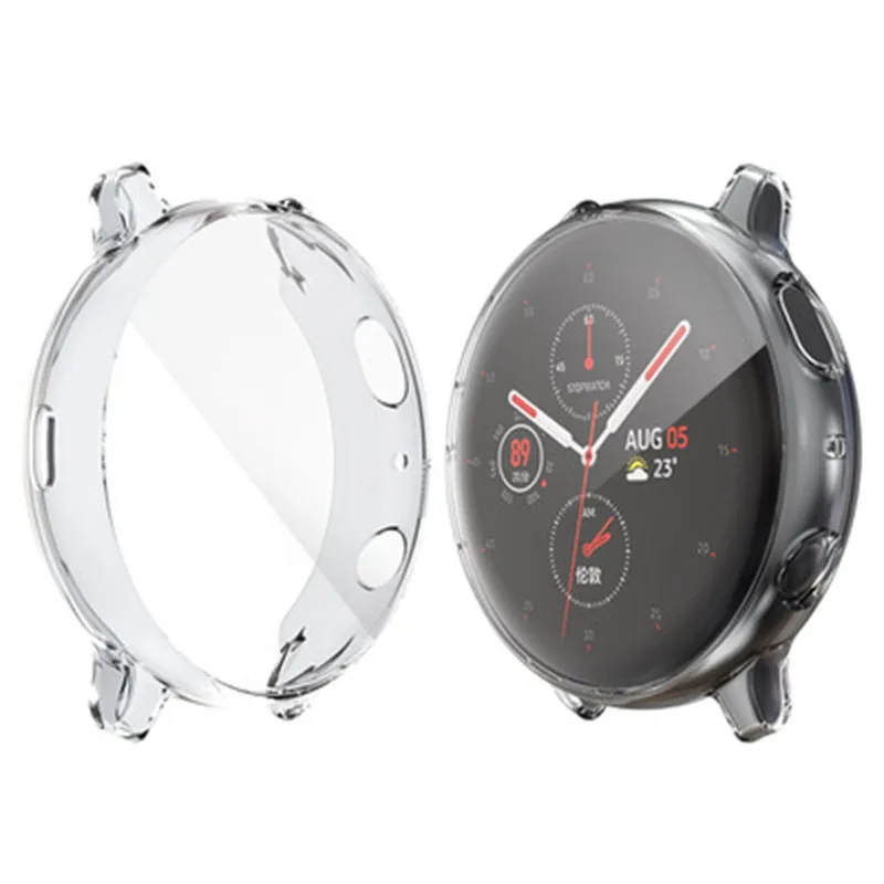Watch Case for Samsung Galaxy Active 2 Cover Bumper Accessories 40mm Protector Silicone Screen Full Coverage Watch Cases afbeelding