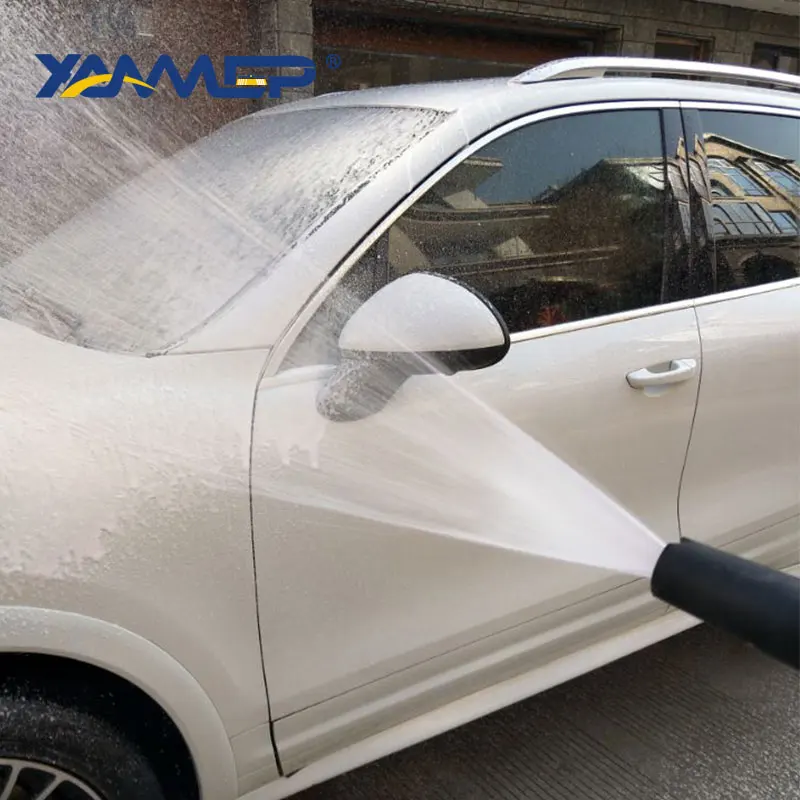 Автомойка водяной пистолет вспениватель чайник водяной пистолет высокого давления распылитель воды регулируемый поток воды многофункциональная шина Xammep