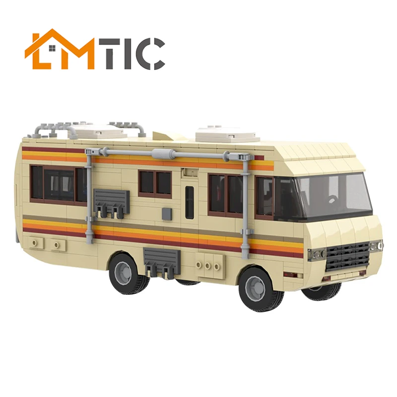 Конструктор MOC из серии во все тяжкие имитация грузовика автобуса Коллекционная