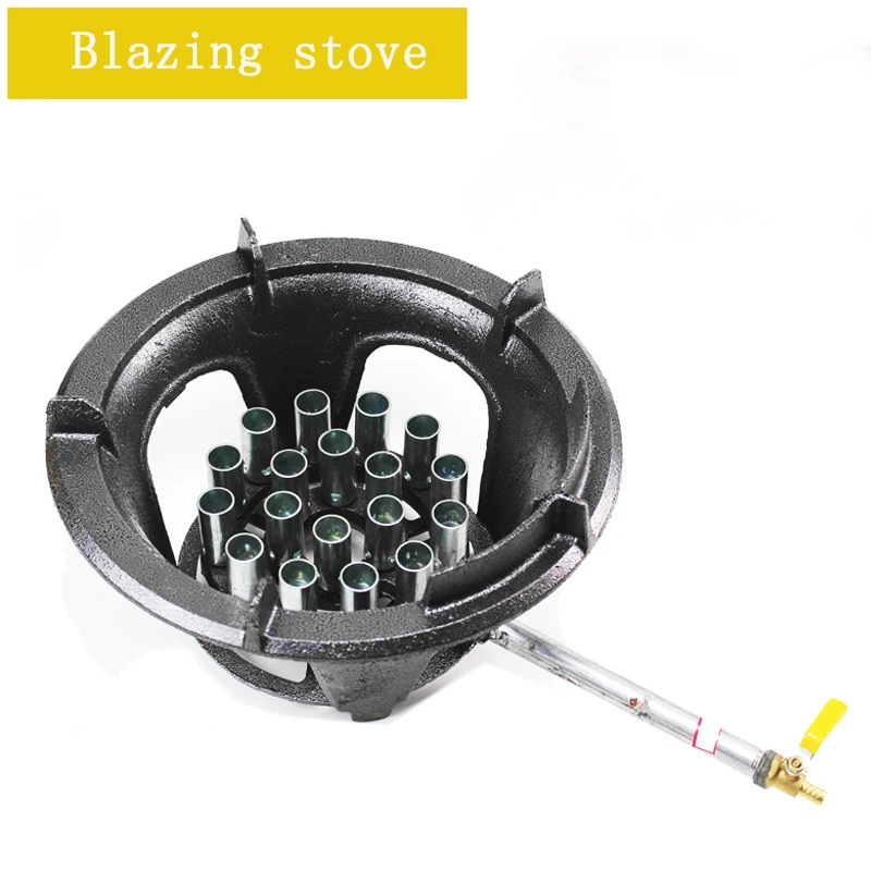 1pc stove burner for household barbecue portable Desktop gas Cast iron single fire jet | Обустройство дома