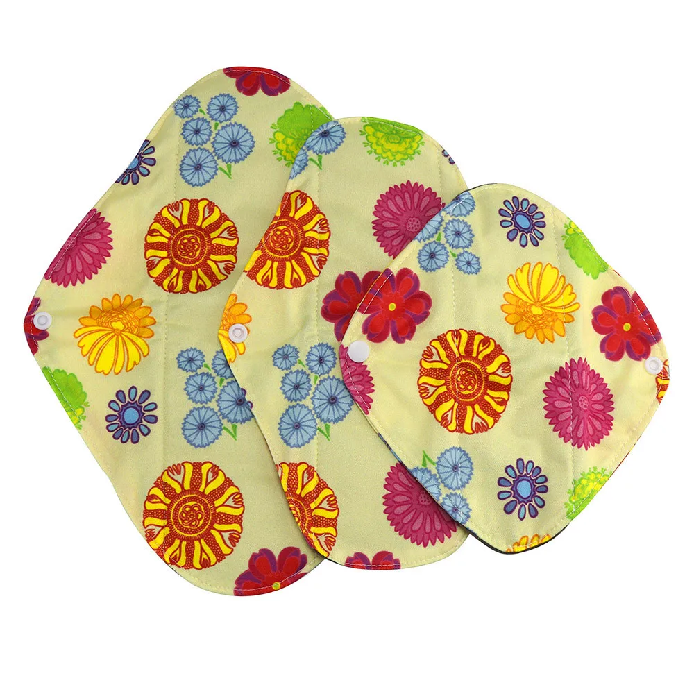 Menstrual Panty Pad Reusable Bamboo Cloth Washable Menstrual Pad Mama Sanitary Towel Pad Menstrual Panty Pads#40