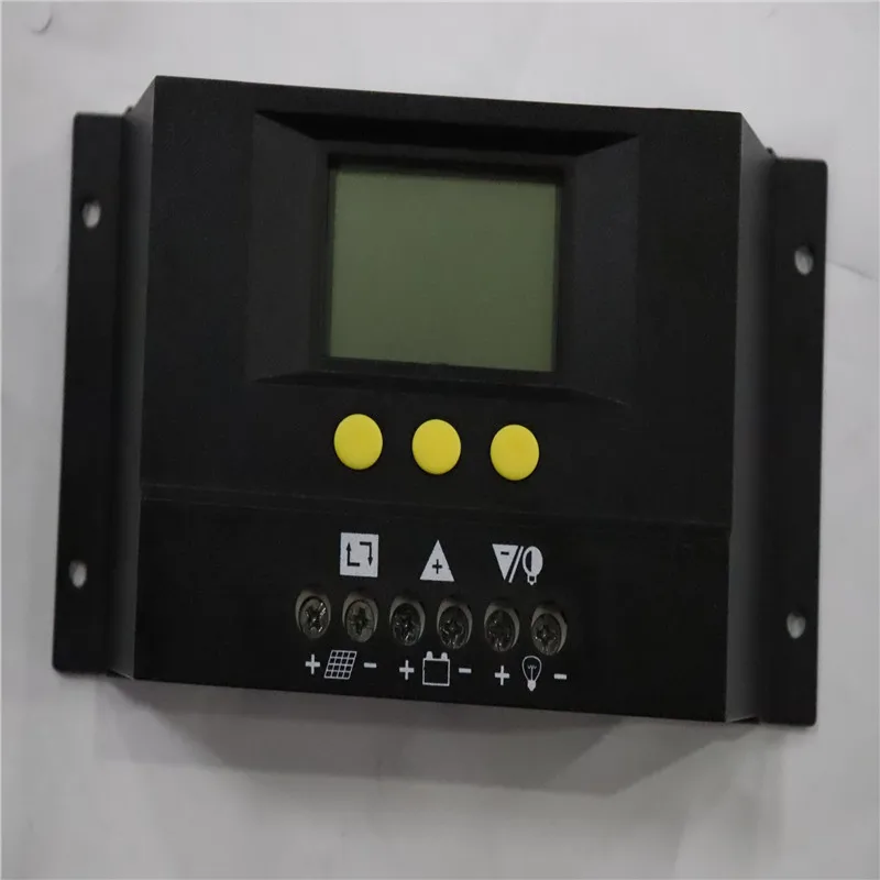 30A солнечный регулятор заряда lcd Солнечный генератор солнечная панель регулятор заряда черный