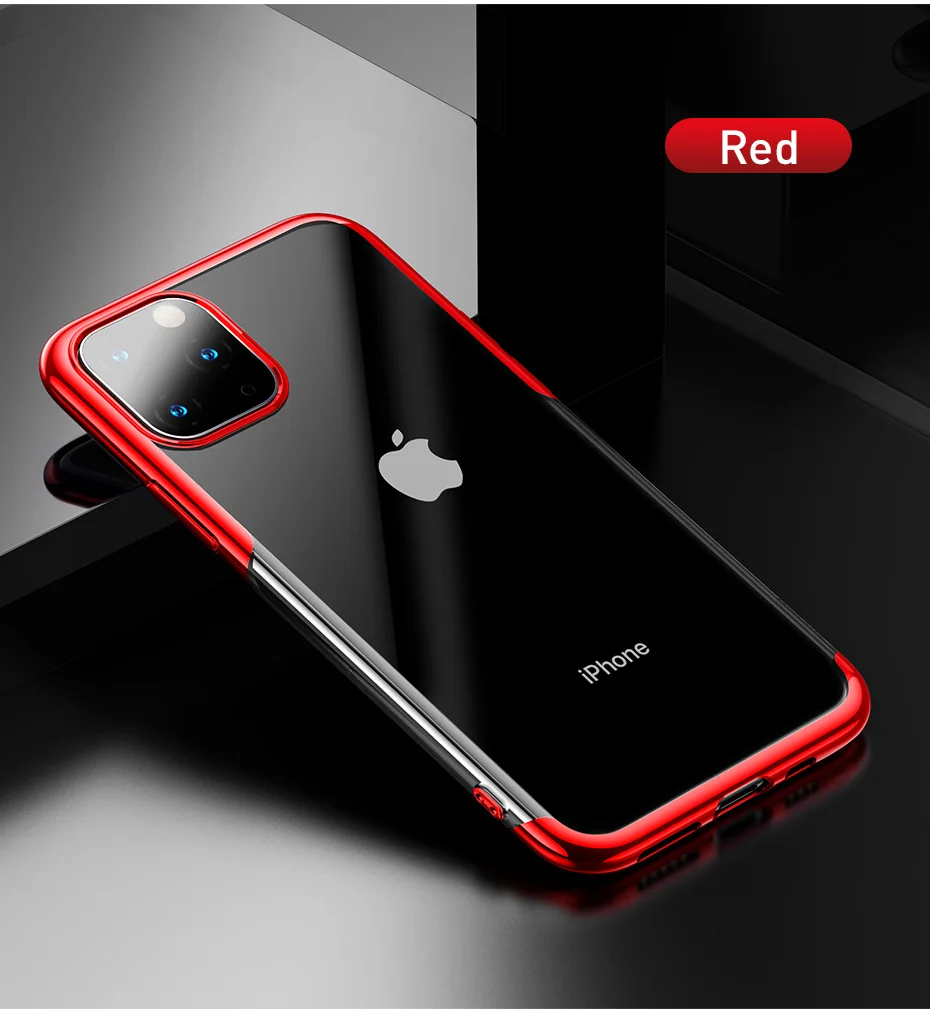 Baseus Full Cover Protetion for iPhone 11Case New Cover for iPhone 11 Pro Max Phone Case Clear Capa Coque Back Phone Cover Case