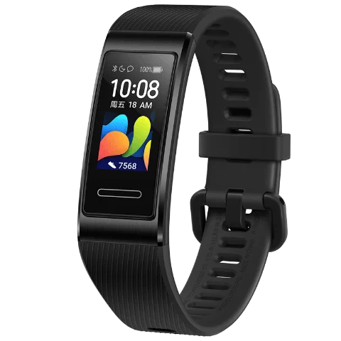 Умный Браслет huawei Band 4 Pro, инновационные часы, лица, автономный gps, проактивный мониторинг здоровья, SpO2, кислород крови - Цвет: Graphite Black