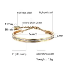 FXM, Новое поступление, модное ювелирное изделие для женщин, подарок на день рождения,, золотой цвет, браслет, браслет возлюбленной, активная цепочка