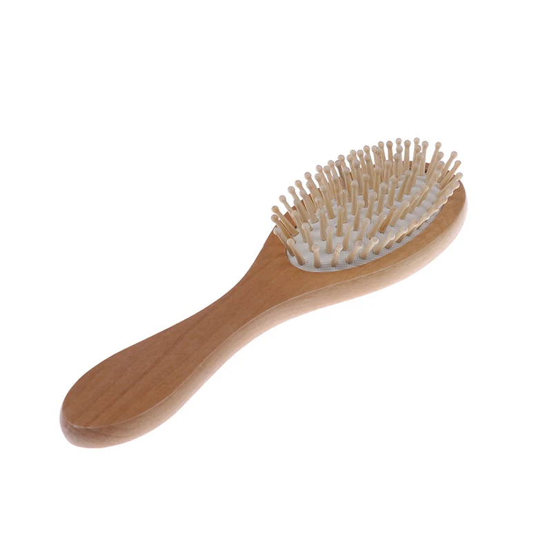 1pcs Curly Hair Vent Brush Brushes  For Hair Care And Beauty SPA Massager Wooden Natural Massage Comb Hair Beard Bamboo Comb
