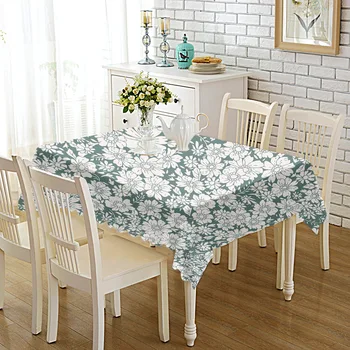 

Thicken Printed Fabric Tablecloth Household Table Cloth TV Cabinet Coffee Table Cloth round Table Placemat