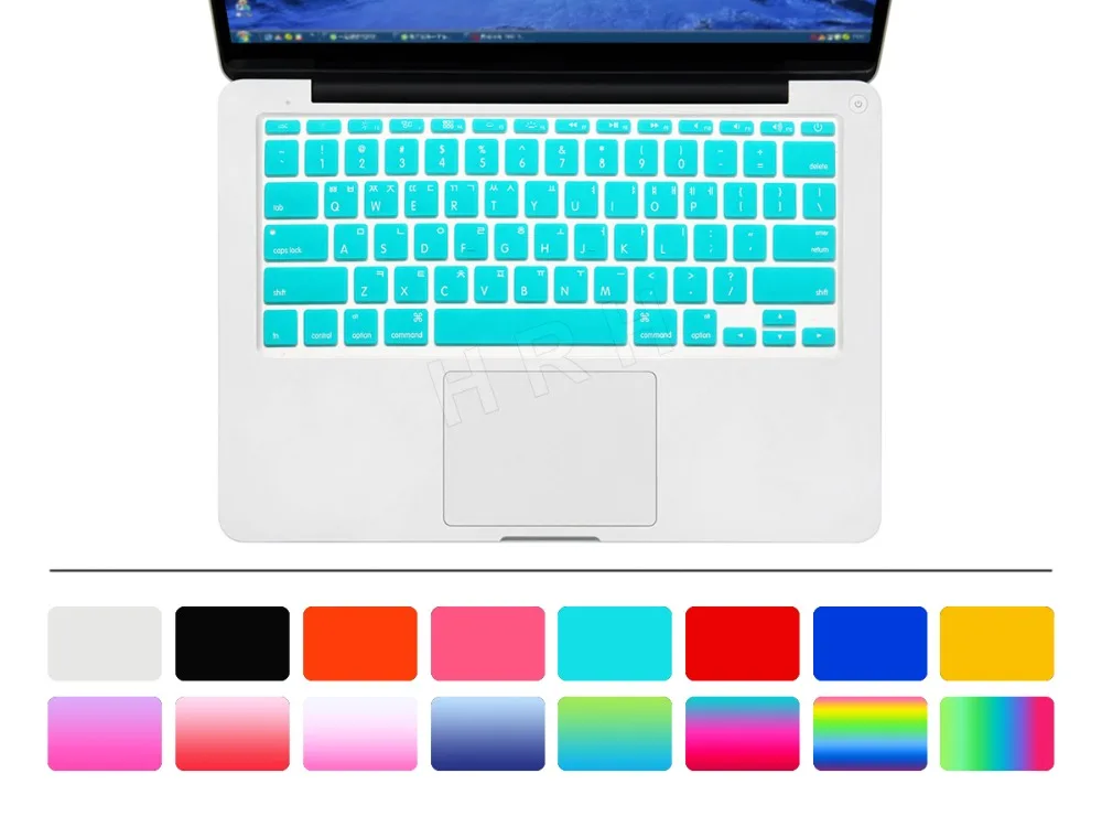 Корейская тонкая защитная пленка для клавиатуры HRH силиконовая Mac Book Air 11 &quot11 6 A1465