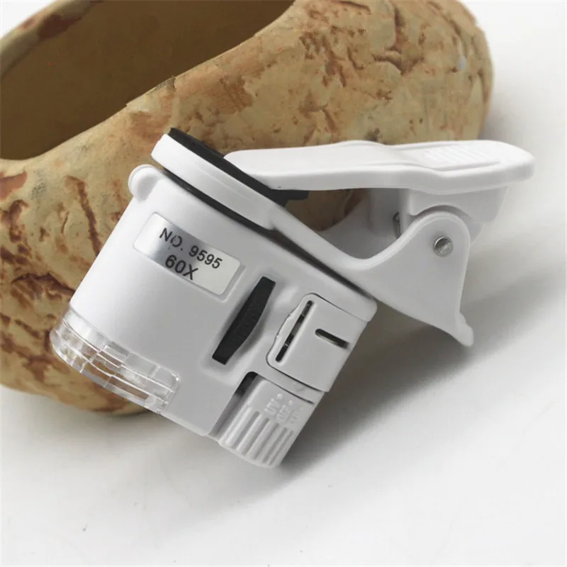 Универсальный 60X мобильный телефон Макрос микроскопа объектив зум микрокамера