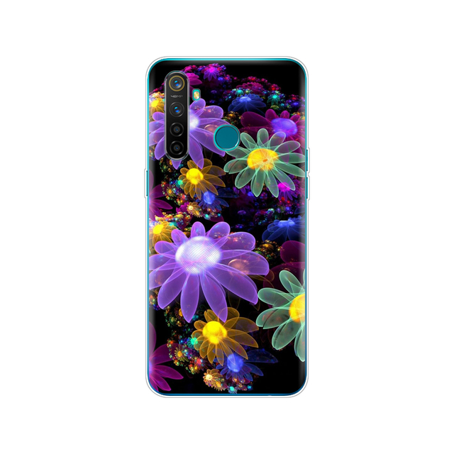 Realme 5 Case RMX1927 Silicon Soft Phone Cover For OPPO Realme 5 Pro RMX1971 Realme5 5Pro TPU Back Coque Capa Funda