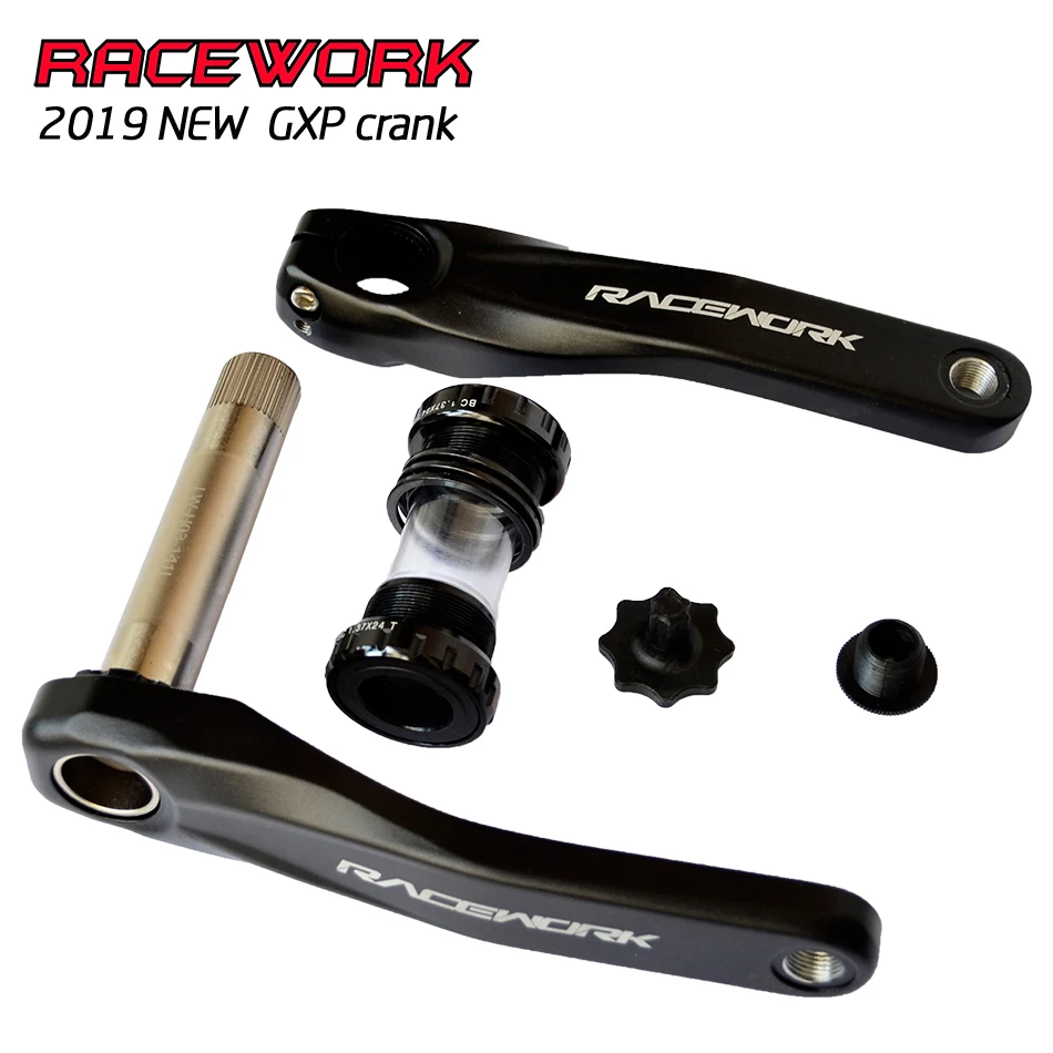 Велосипедный Кривошип Racework новинка горный велосипед GXP кривая алюминиевый сплав
