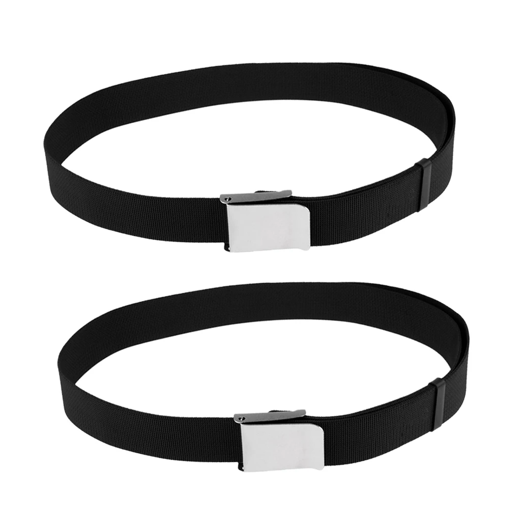 2Pcs Weight Belt Webbing Strap& Quick Release Buckle for Scuba Diving BCD- Secure& Durable