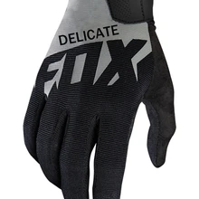Черные Серые перчатки нежные Перчатки Фокс рейнджер перчатки для езды на велосипеде мотоцикл MTB велосипедные перчатки
