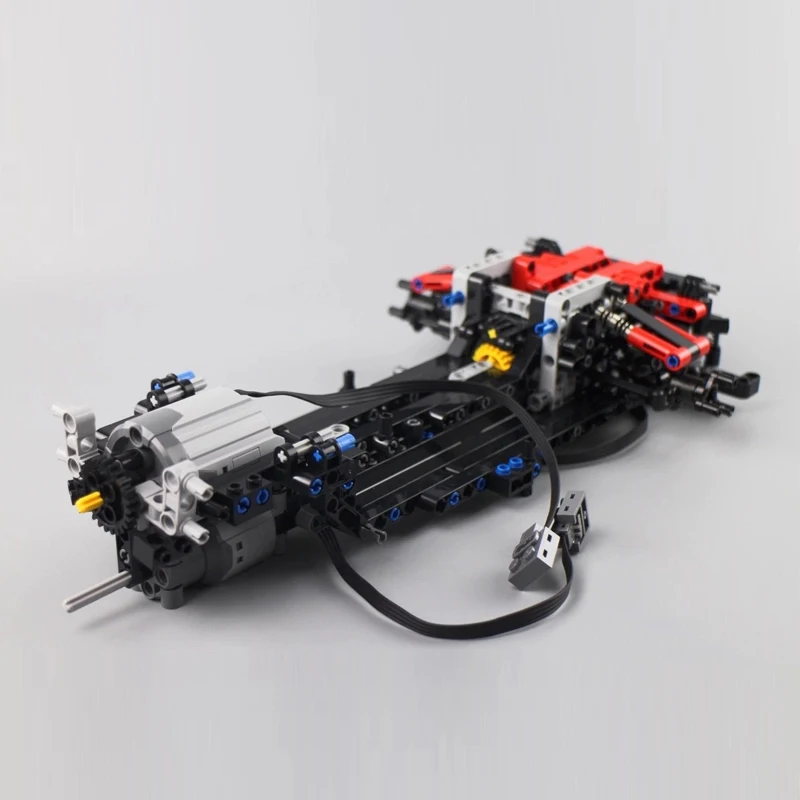 13073 Technic RC гоночный автомобиль AMG C63 DTM совместим с MOC-6687 6688 строительные блоки кирпичи приложение управления с светодиодный игрушки подарки