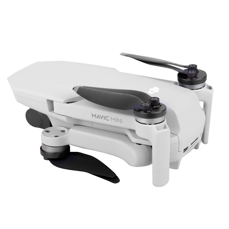 Buy Accessories kit 4pcs Motor protection cover CNC cap * 8pcs Propellers blade for dji mavic mini drone
