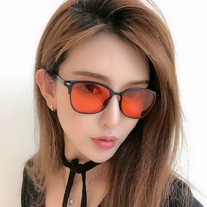 2020 Fashion Kacamata Hitam Pria Wanita Merek Desain Retro Square Sun